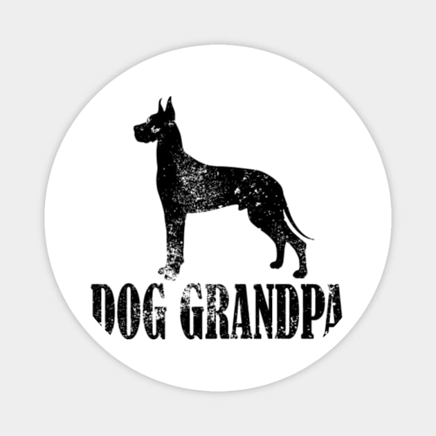 Great Danes Dog Grandpa Magnet by AstridLdenOs